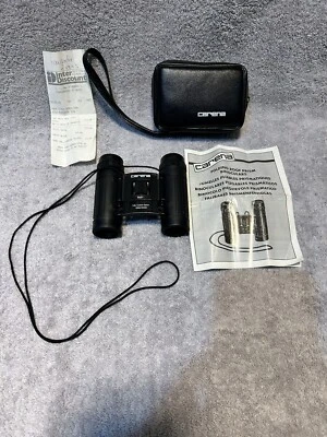 Carena Compact Vintage 8X21 Purchased In France, Receipt, manual and case - Image 1 of 4