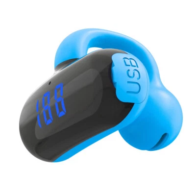 Auriculares Bluetooth 5.3 Clip para el oído Conducción ósea Auriculares inalámbricos Auriculares deportivos Foto 1 de 4