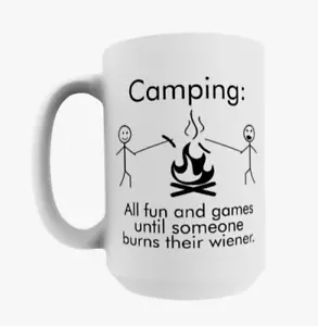 Tazza campeggio divertimento e giochi 15 oz - Foto 1 di 1