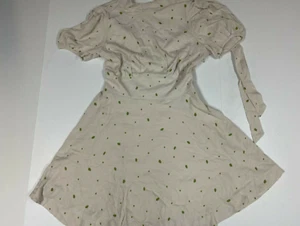 free people Dress 2 Biege A-line mini polka dot Viscose reversible - Picture 1 of 9