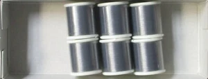 K.O. Beading Thread - Dark Grey (6 Spools) - Japanese Beading Thread - Picture 1 of 1