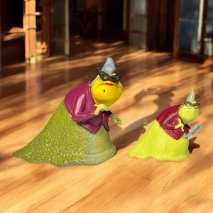 Disney Pixar Monsters Inc. Lot Of 2 Roz Collectible Figures Librarian Teacher - Picture 1 of 15