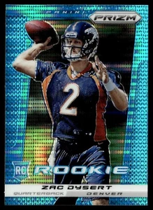 2013 Panini Prizm Prizms Blue Zac Dysert Rookie Denver Broncos #299 - Picture 1 of 2