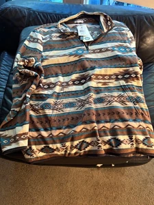 Maglione Threads for Thought 1/4 zip $98 Med nuovo con etichette studio vendita guardaroba - Foto 1 di 3