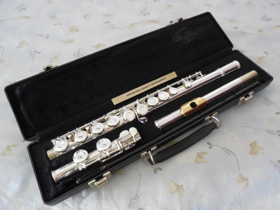 Flauta de estudiante Communhardt 22SP 2SP reacondicionada lista para jugar juega genial Foto 1 de 4