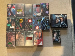 X files vhs pal tapes and x file vhs trivia game - Picture 1 of 17