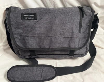 瑞士 5302 Getaway 便携式电脑 邮差包 - Heather 灰色 — 第 1/4 张图片