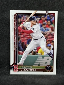 Tarjeta de béisbol Danny Jansen 2025 Topps serie 1 tarjeta #92 - Red Sox casi nueva - Imagen 1 de 4
