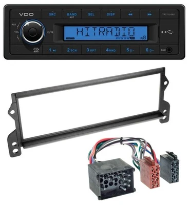 VDO AUX 1DIN MP3 USB Autoradio für Mini (bis 2002, Rundpin) - Bild 1 von 4