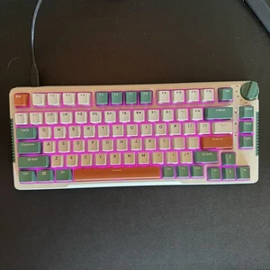 Support de joint de clavier mécanique RK H81 échangeable à chaud RGB gris vert sans dongle - Photo 1/13