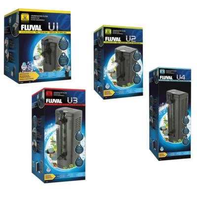 * Fluval Innenfilter U1, U2, U3 U4 Aquariumfilter Aquarienfilter 3-Stufen-Filter