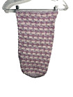 NEW handmade crocheted yarn BABY COCOON COZY purple pink