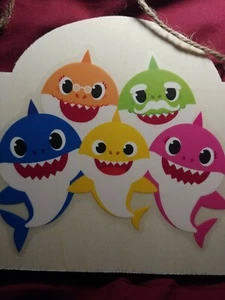 Baby Shark Party Supplies - Baby Shark decoration. Baby shark sign 2x - Picture 1 of 6