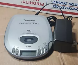 Panasonic SL-S231C Portable Car CD Player XBS Anti-Shock W/ AC adaptor Tested - Picture 1 of 5