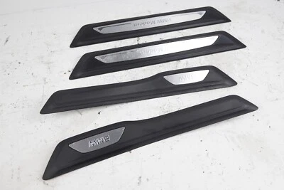 12-18 BMW F30 320I 328I 335I LÍNEA DE LUJO UMBRAL DE PUERTA PLACA DE DESGASTE JUEGO DE PANEL DE MOLDURA Foto 1 de 4