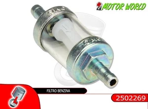 FILTRO BENZINA UNIVERSALE IN VETRO 6 MM PER SCOOTER MOTO - Imagen 1 de 1