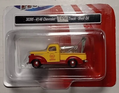 CMW Mini Metals #30395A 1941-1946 Chevrolet Tow Truck Shell Oil Service Towing - Image 1 of 4