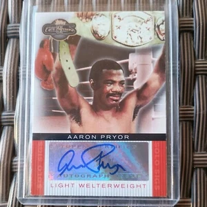 2008 Topps Co-Signers - Boxer Solo Sigs #SS-AP Aaron Pryor (AU) - Picture 1 of 2