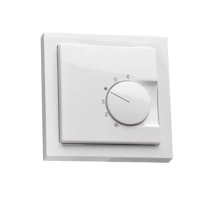 Raumthermostat für Fußbodenheizung mit Busch Jäger future linear 1721-884K matt - Bild 1 von 9