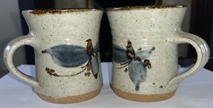 TASSEN X 2 STUDIO KERAMIK JOHN DAVIDSON CORNWALL - Bild 1 von 9