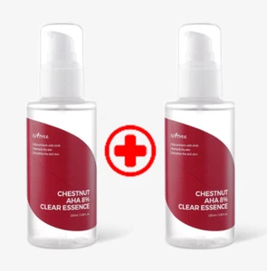 Is & Tree Chestnut AHA 8% Clear Essence 100ml x 2pcs Pore Care K-Beauty - Picture 1 of 7