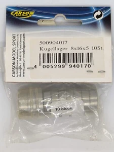 Sealed Engine Bearing 8 x 16 x 5mm German Made. High Quality. Pack of 10 - Picture 1 of 2
