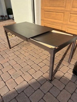 IKEA EKEDALEN Dining table extendable darkbrown - Image 1 of 2