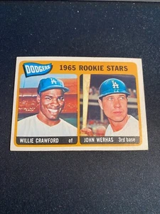 1965 TOPPS BASEBALL #453 DODGERS ROOKIES!! WILLIE CRAWFORD (RC)!! $1 SHIPPING!! - Picture 1 of 2