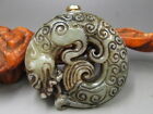 Beautiful Rare Hand Carved Chinese Jade Snuff Bottle"Dragon"599