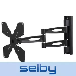 17-37" LCD LED TV Monitor Wall Mount VESA Bracket Pivot Swivel Tilt Selby - Picture 1 of 6