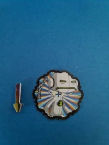 Ben 10 Alien Force Battle Blades  Tazo TOPS 🧸#6 WITH OWN SPINNER 🧸 FREE POSTl - Picture 1 of 2