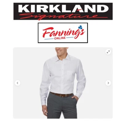 Kirkland Signature Men’s Comfort Sport Shirt | C12 - Image 1 of 4
