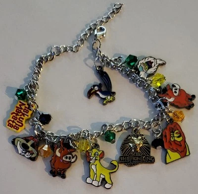 PULSEIRA BERLOQUES COLORIDOS REI LEÃO NOVA - Imagem 1 de 4