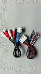 Kicker 14 Pin Power Speaker Harness & 8 Pin RCA KEY180.4, KEY200.4 Amplifier - Picture 1 of 4