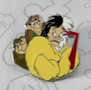 Cruella De Vil Horace Jasper 101 Dalmatians Villains Sidekicks Disney Pin 78572 - Picture 1 of 2