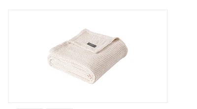 Eddie Bauer EB Solid Waffle Blanket - Image 1 of 2