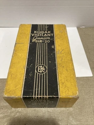  Caja Original De Colección para Kodak Vigilant Junior Six-20 ~ Solo Caja Foto 1 de 4