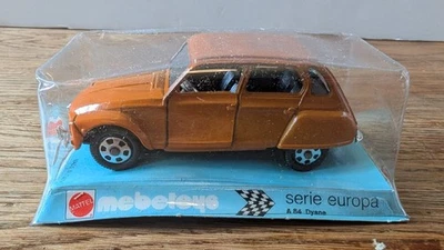 MEBETOYS SERIE EUROPA 1/43 CITROEN DYANE A84 ORANGE MADE IN ITALY NON OUVERT - Photo 1/4
