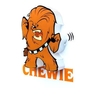 3D Light FX Star Wars Chewbacca 3D Deco Mini-Sized Sticker LED Wall Light Lamp - Picture 1 of 5