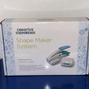 Creative Memories Shape Maker System Cartridge Punch 2" Square 2" Circle Crafts - Picture 1 of 4