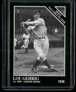 1991 CONLON COLLECTION TSN LOU GEHRIG NEW YORK YANKEES #310 - Picture 1 of 2