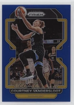 2022 Panini Prizm WNBA Blue Prizm /149 Courtney Vandersloot #103 - Image 1 of 2
