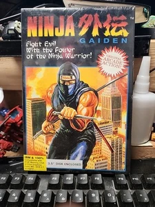 Ninja Gaiden Tecmo Hi Tech Expressions PC IBM Computer Game Complete In Box 1990 - Picture 1 of 6