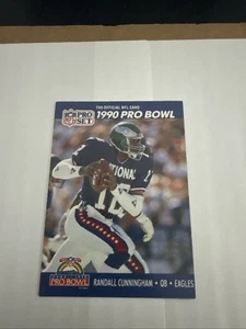 1990 Pro Set #386 Randall Cunningham Football Card  Eagles - Picture 1 of 2