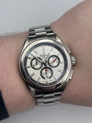 Reloj Panda Alpina Alpiner Cuarzo Cronógrafo AL-373SB4E6B 42mm - Caja Papel 2025 Foto 1 de 4