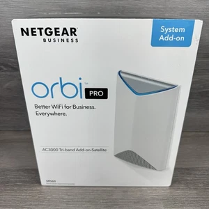 NETGEAR Orbi Pro AC3000 Trójpasmowy satelita (SRS60-100NAS) - fabrycznie nowy - Zdjęcie 1 z 4