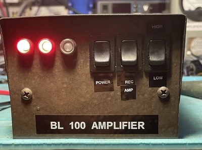 Amplificador Bi Lineal Radio Modelo BL-100 Reparado Y Funcionando *LEER* Foto 1 de 4