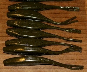 "Paquete de 50 gusanos de plástico a granel Twitch Minnow Super Fluke Style" de 5" Twitch Minnow - Imagen 1 de 2