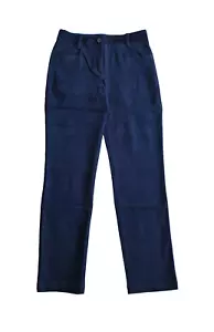 Ex White Stuff Ladies Trousers Sienna Stretch Navy 8 10 12 14 16 18 NEW - Picture 1 of 5