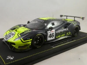 BBR Ferrari 488 GT3 #46 Valentino Rojo Equipo Kessel 12h Gulf 2021 1/18 - Imagen 1 de 3
